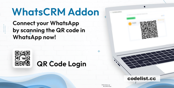 QR Code login for WhatsApp v1.0 - Add-on for WhatsCRM &raquo; Premium Scripts, Plugins &amp; Mobile