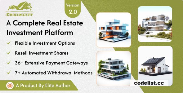 ChainCity v2.0 - Real Estate Investment Platform - nulled » Premium Scripts, Plugins & Mobile