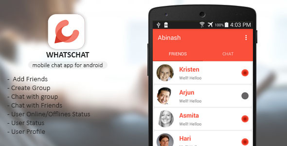 Whatschat- Whatsapp clone » Premium Scripts, Plugins & Mobile