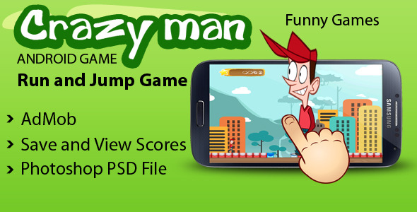 Crazy Man with AdMob » Premium Scripts, Plugins & Mobile