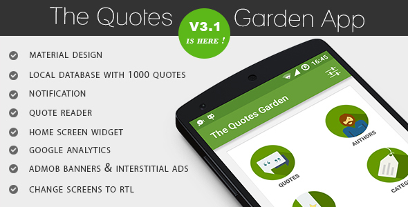 The Quotes Garden v3.1 &raquo; Premium Scripts, Plugins &amp; Mobile