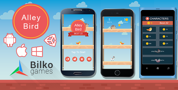 Alley Bird Admob & Leaderboard » Premium Scripts, Plugins & Mobile