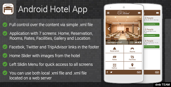 Android Hotel App » Premium Scripts, Plugins & Mobile