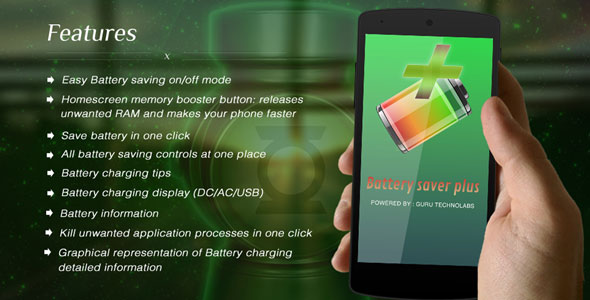 Battery Saver Plus » Premium Scripts, Plugins & Mobile