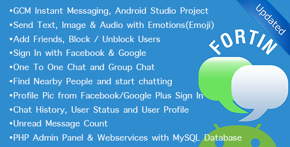 Fortin GCM Chat v3.0 - Location, Group, Individual » Premium Scripts, Plugins & Mobile