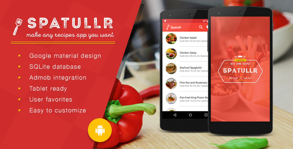Spatullr v3.0.3 - Recipes App for Android » Premium Scripts, Plugins & Mobile