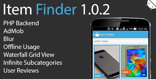 Item Finder MarketPlace Full Android App v1.0.2 &raquo; Premium Scripts, Plugins &amp; Mobile