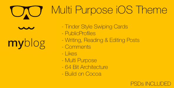 MyBlog Multi Purpose iOS Theme » Premium Scripts, Plugins & Mobile