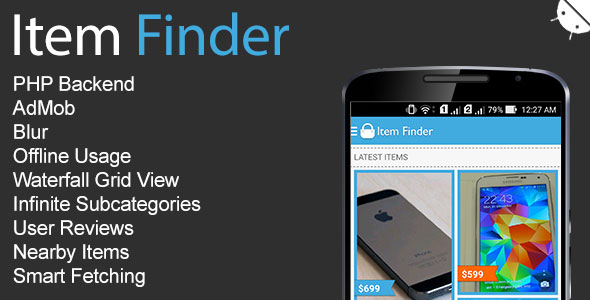 Item Finder MarketPlace Full Android App v1.7.1 » Premium Scripts, Plugins & Mobile
