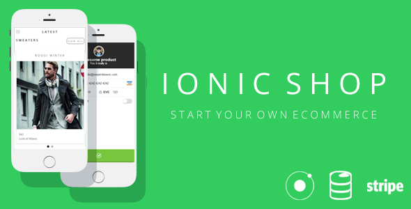 Ionic Shop - Start Your Own Ecommerce » Premium Scripts, Plugins & Mobile