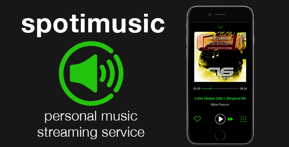 Spotimusic - personal streaming music service » Premium Scripts, Plugins & Mobile