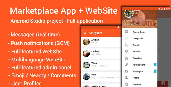My Marketplace - Marketplace App + Website &raquo; Premium Scripts, Plugins &amp; Mobile