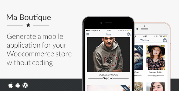 Ma Boutique - Full Ionic Mobile App for Woocommerce » Premium Scripts, Plugins & Mobile