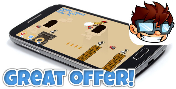 Jetpack game +Admob +IAP +Leaderboard +Achievement » Premium Scripts, Plugins & Mobile