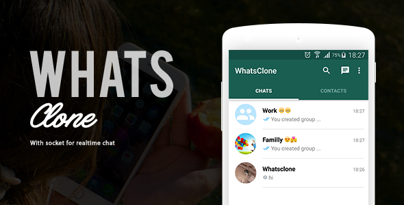 WhatsClone With Socket » Premium Scripts, Plugins & Mobile