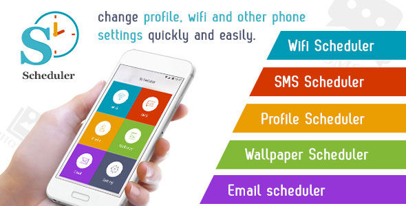 Scheduler - Wifi, SMS, Profile » Premium Scripts, Plugins & Mobile