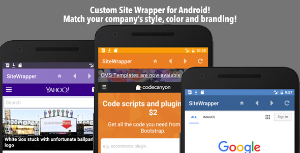 Customizable Site App Android » Premium Scripts, Plugins & Mobile
