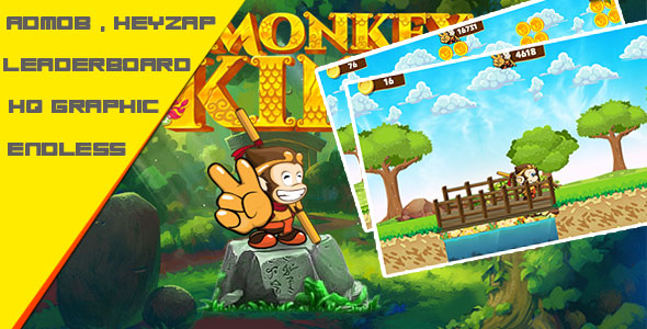 King Monkey - Admob + Leaderboard » Premium Scripts, Plugins & Mobile
