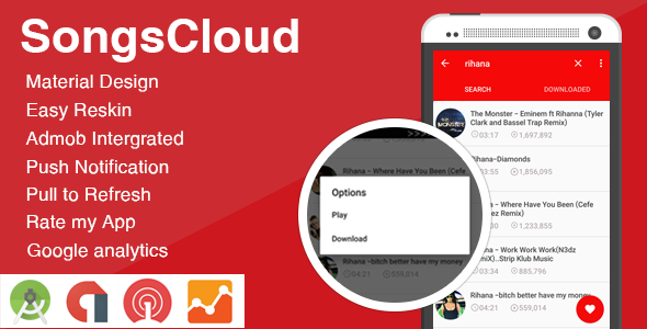 SongsCloud - Listen and Download MP3 » Premium Scripts, Plugins & Mobile