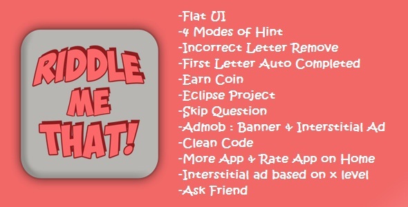 Riddle Me That! » Premium Scripts, Plugins & Mobile