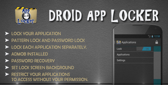 Droid App Locker » Premium Scripts, Plugins & Mobile