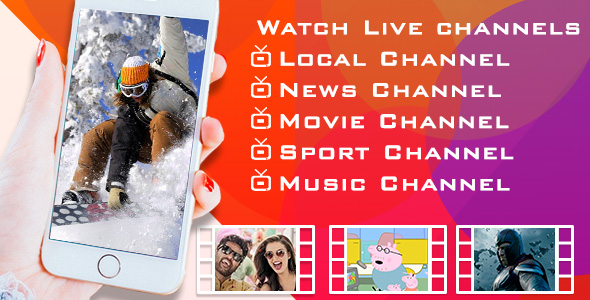 Live TV - Android app » Premium Scripts, Plugins & Mobile