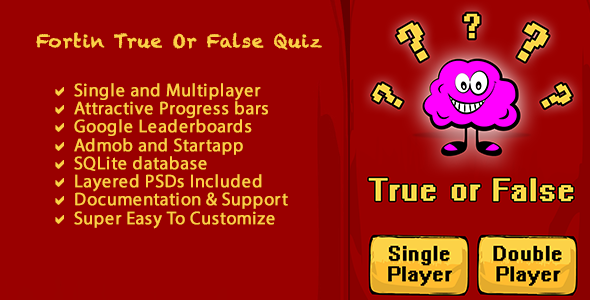 Fortin True False Multi Player Quiz » Premium Scripts, Plugins & Mobile