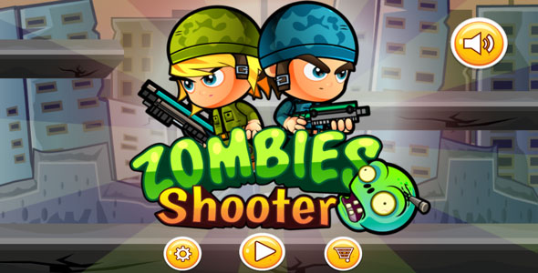 Zoombie Shooter (Eclipse - Buildbox 2.2.6 - Google games - Admob) » Premium Scripts, Plugins & Mobile