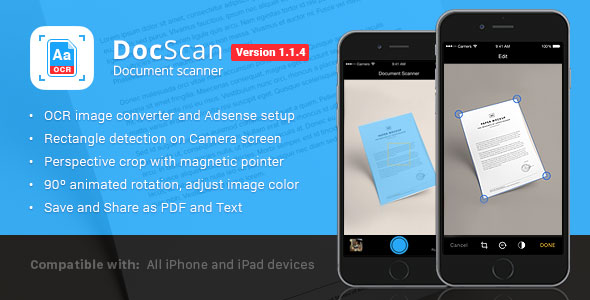 DocScan v1.1.4 - Document Scanner » Premium Scripts, Plugins & Mobile