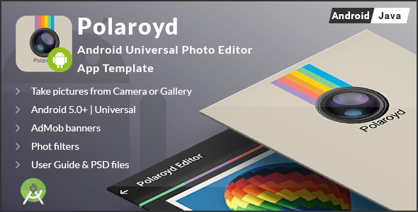 Polaroyd - Android Universal Photo App Template » Premium Scripts, Plugins & Mobile