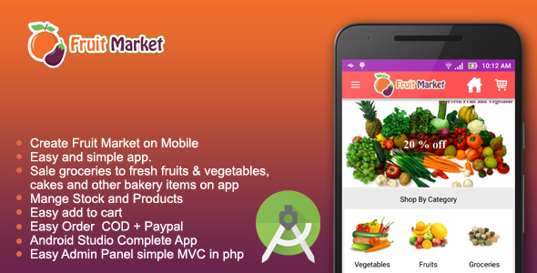 Fruit Market - Local fruit store app » Premium Scripts, Plugins & Mobile