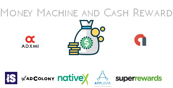 Money Machine and Cash Reward with Backendless, Push and 6 Ad Networks » Premium Scripts, Plugins & Mobile