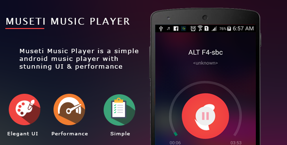 Museti Music Player with admob » Premium Scripts, Plugins & Mobile