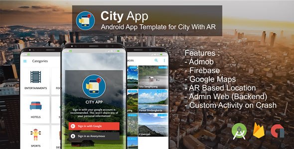 City App (Firebase, Admob, Augmented Reality) v1.3.0 » Premium Scripts, Plugins & Mobile