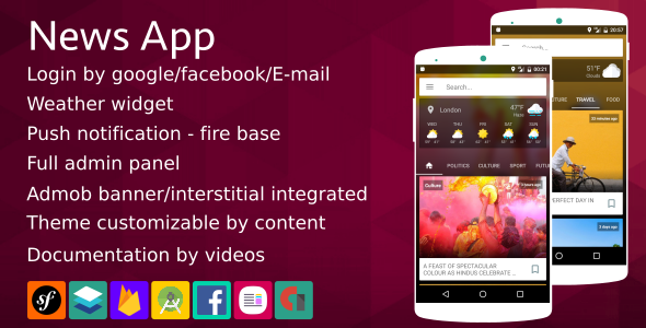 News App v1.5 - Material Design » Premium Scripts, Plugins & Mobile
