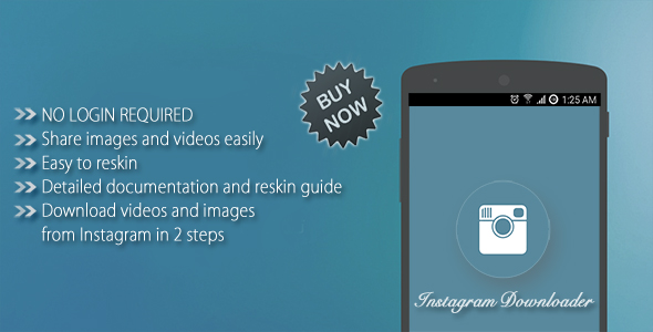 Instagram Videos And Images Downloader + Admob » Premium Scripts, Plugins & Mobile