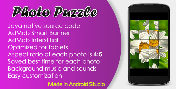 Photo Puzzle Game with AdMob » Premium Scripts, Plugins & Mobile
