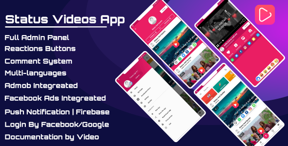 Status Videos App - Pro &raquo; Premium Scripts, Plugins &amp; Mobile