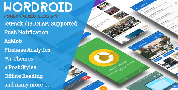 WorDroid v2.3 - Full Native WordPress Blog App » Premium Scripts, Plugins & Mobile