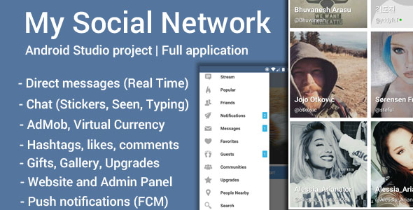 My Social Network (App and Website) v4.6.1 » Premium Scripts, Plugins & Mobile