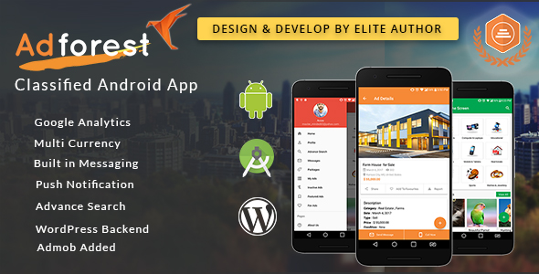 AdForest v2.2.1 - Classified Native Android App - nulled » Premium Scripts, Plugins & Mobile