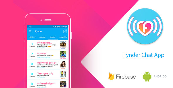 Fynder - Find, Chat, Meet - Realtime Chat Application with Firebase » Premium Scripts, Plugins & Mobile