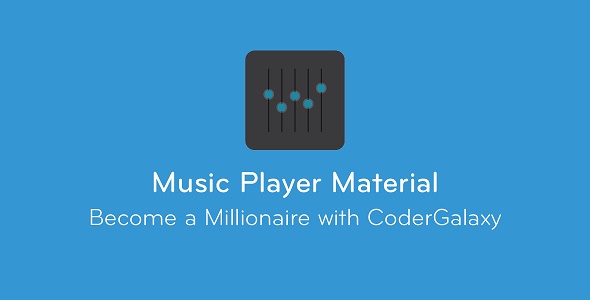 Music Player Material + Equalizer » Premium Scripts, Plugins & Mobile