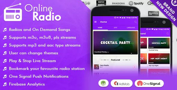 Online Radio With Material Design » Premium Scripts, Plugins & Mobile