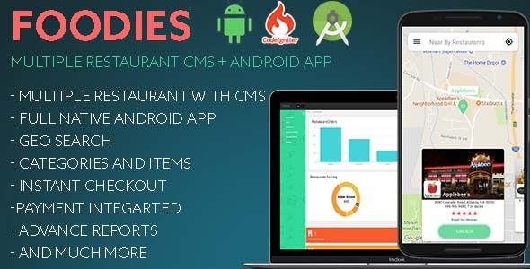 Foodies v1.2 - Multiple Restaurant Management System CMS » Premium Scripts, Plugins & Mobile