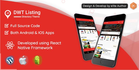 DWT Listing v1.0 - Directory & Listing React Native App » Premium Scripts, Plugins & Mobile