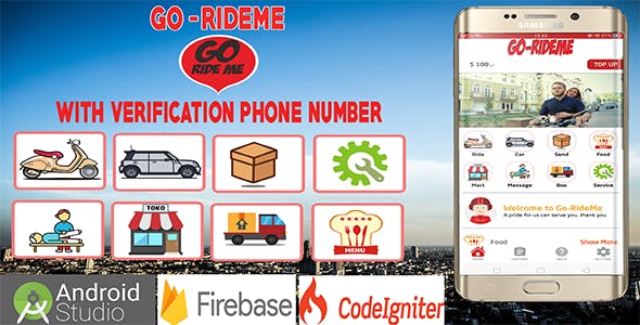 Gorideme - Multi Service Providing App With OTP Verification Phone Number » Premium Scripts, Plugins & Mobile