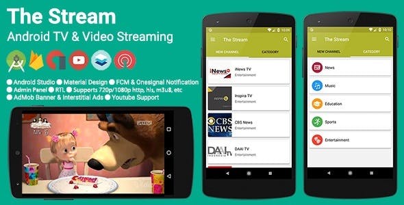 The Stream v2.4.0 - TV & Video Streaming App » Premium Scripts, Plugins & Mobile