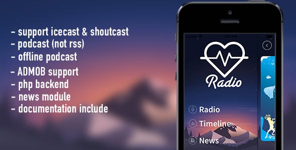 Lov Radio Bundle (android & ios pack) » Premium Scripts, Plugins & Mobile