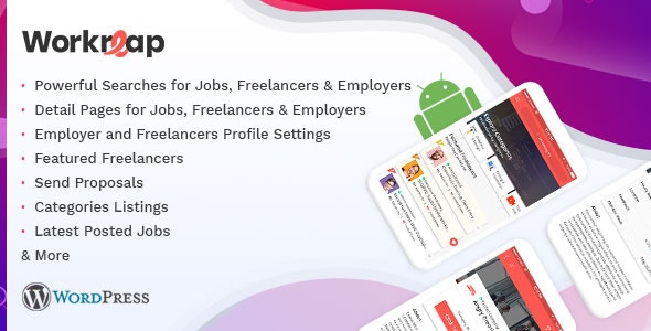Workreap Android APP v1.0 - WordPress Freelance Marketplace » Premium Scripts, Plugins & Mobile